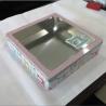 Buy cheap Extra Large Tin Containers Large Cookie Tins with Lids Square Tin Box for Food Packaging from wholesalers