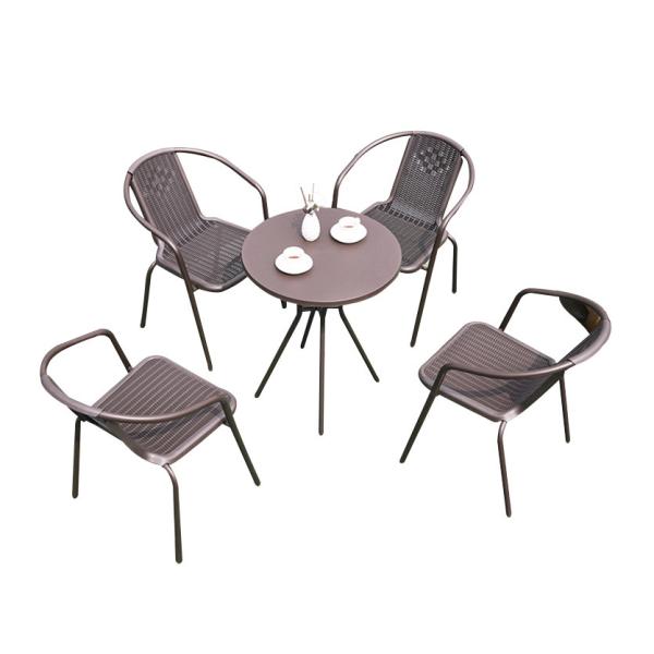 Buy cheap Bistro Patio Rattan Garden Outdoor Table And Chair Furniture Set from wholesalers