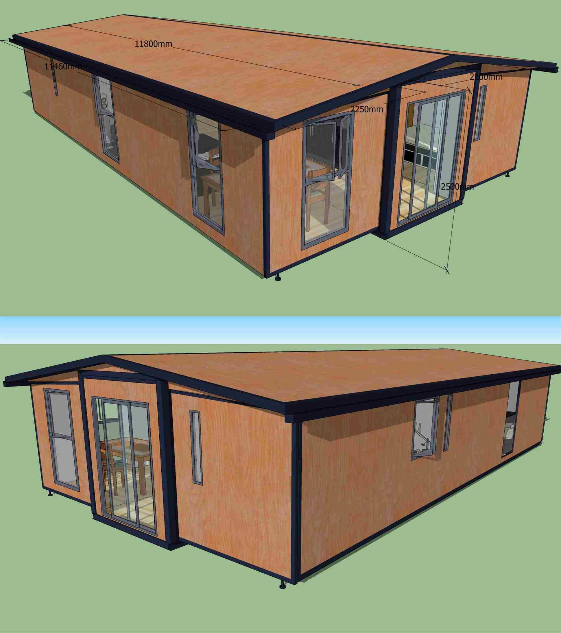 Superior Performance Storage Container House With Family Houses Prefabricated Homes