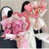 Buy cheap Pink Lower Bouquet Florist Wrapping Paper Waterproof Flower Wrapping Paper from wholesalers