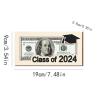 Buy cheap Graduation Money Holder Wooden School Graduation Card Box Cash Holder Money Wallet for Graduation DIY Birthday Present from wholesalers