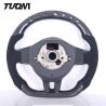 Buy cheap VW Volkswagen Golf6 GTI 6R Black Carbon Fiber Leather Steering Wheel OEM Steering Wheels from wholesalers