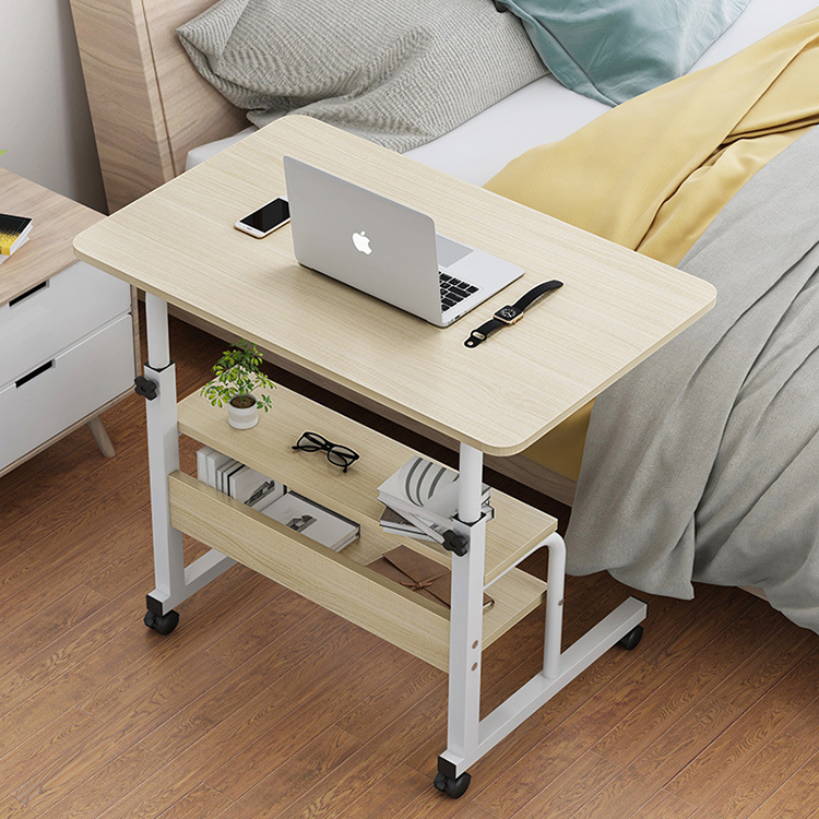 Small Office Coffee Standing Table Modern Multifunctional Storage Desk for Small Spaces