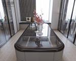 Customizable Sleek Contemporary Walk In Closet Metal Open Style Closet
