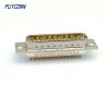 Buy cheap Male Solder Cup Machine Pin DB Connector 9 15 25 37 Pos With Round Contacts from wholesalers