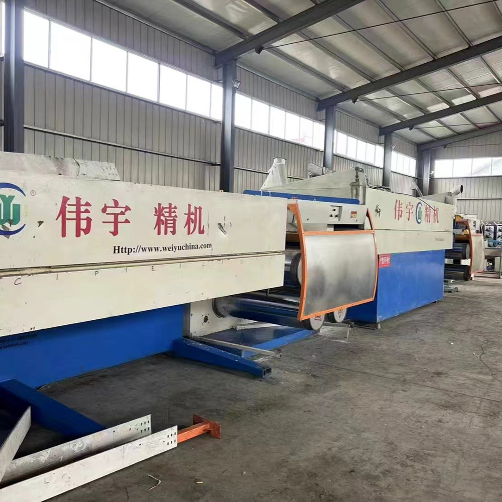 1.5M Automatic Used Plastic Extrusion Machine PP PE Yarn Stretching Production Line