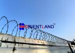 CBT-60 Galvanized Concertina Barbed Tape Razor Wire Hight Tensile