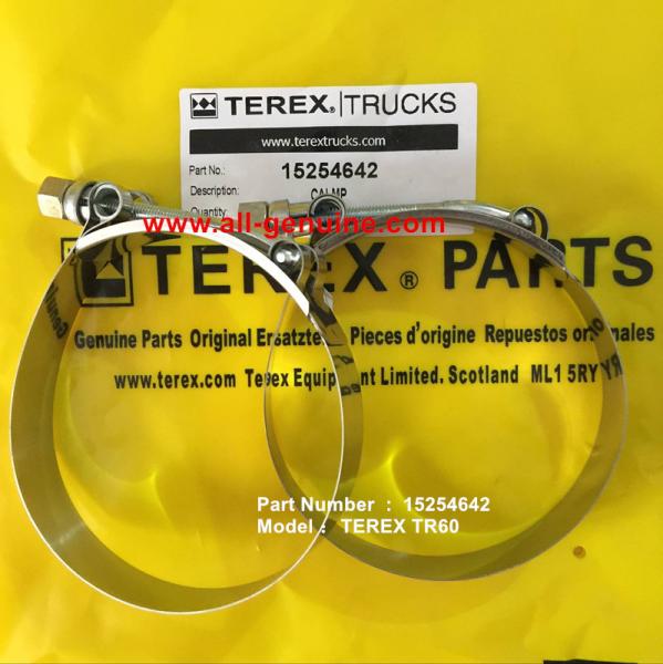 Buy cheap TEREX 15254642 CLAMP NHL DUMP TRUCK MINING QUARRY TR50 TR60 TR70 from wholesalers