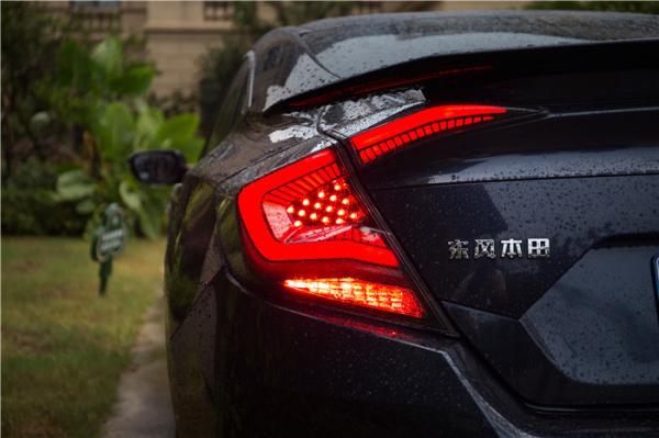 Buy cheap Honda Civic 2017 2018 2019 12V ABS LED Car Tail Lights from wholesalers