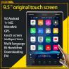 Buy cheap Universal 9.5 Inch Touch Screen Multimedia IPS 2 Din Android Car Radio Stereo DVD Player Carply Auto Electronics from wholesalers
