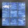 Buy cheap Blue Swimming Pool Mosaic Tile Square Shaped Kitchen Bathroom Floor Wall Tiles from wholesalers