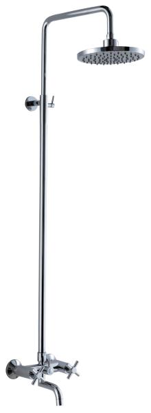 Buy cheap Automatic Chrome Two handles Shower Mixer with Ceramic Cartridge from wholesalers