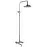Buy cheap Automatic Chrome Two handles Shower Mixer with Ceramic Cartridge from wholesalers