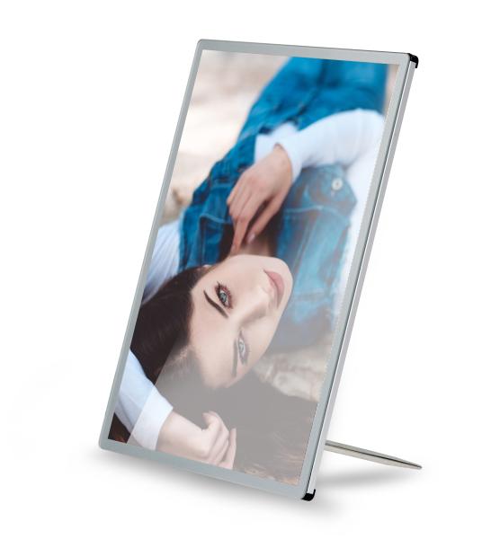 Buy cheap Super Slim Frameless Wall Mounted LED Light Box Show Poster At Desktop from wholesalers