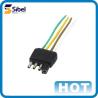 Buy cheap Customized 4 Way Auto Cable Assembly Truck wiring harness for trailer from wholesalers
