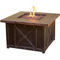 Buy cheap Customized Size Square Gas Brazier Gas Square Fire Pit Outdoor Furniture product