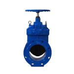 Resilient Non Rising Stem DN100 Gate Valve Flange Type Handwheel