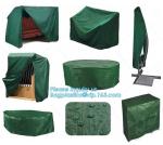 PATIO WEATHER PROTECTION 8 SEATER RECTANGULAR FURNITURE SET COVERS,HEAVY DUTY