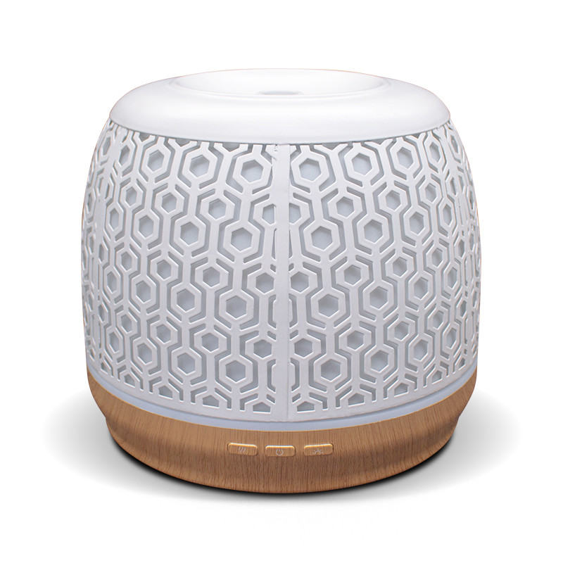 PP ABS 2.4mHz 50ml/hr Iron 500ML Essential Oil Diffuser