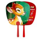 Custom Plastic 3D Lenticular Picture Printing PET Flip Advertising Fan PP Fan