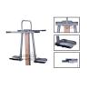 Buy cheap china outdoor park gym equipment wood like outdoor exercise machine surfboard from wholesalers