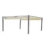 Buy cheap Metal Top Garden Tents 3x3 Outdoor Steel Gazebo With Sun Shade from wholesalers