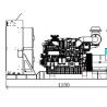 Buy cheap 1250kva Natural Gas Generator Set with Brushless Alternator and Water Cooled Method from wholesalers