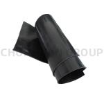 Resilient Medical Black FPM 0.5mm Silicone Rubber Sheet