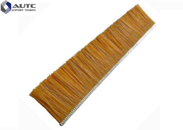 OEM Metal Channel Strip Brushes PP Steel Bristle Wire Aluminium Alloy Cleaning