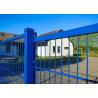 Buy cheap PVC Coated Green Color 2x2.5m 656 Doule Loop Wire Fencing For Parks Garden from wholesalers