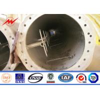 Buy cheap 50ft Galvanized Octagonal Outdoor Monopole Cell Tower Communication Distribution product