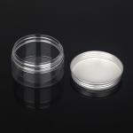 Transparent Empty Cream Container Airless Leakproof 8oz Capacity