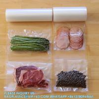 Buy cheap Transparent PA PE Plastic Storage Bags Vacuum Sealer Food Saver Roll 30m product