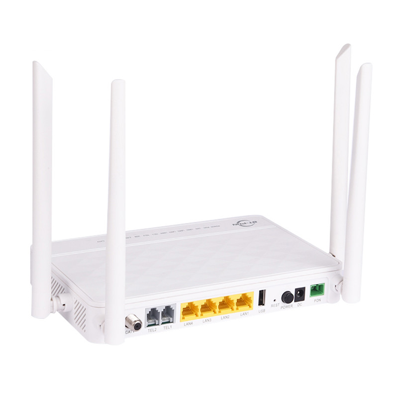IEEE802.11 AC ONU 4GE 2VOIP 2.4G 5.8G CATV GPON OLT ONU