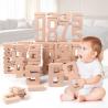 Buy cheap Eco-friendly Wooden 3D Building Blocks Creative Art Gift Home Ornament Decoration Solid Wood Kids Toys DIY wooden toy from wholesalers