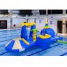 Buy cheap Blue / Yellow Surfing Boy Inflatable Water Parks Durable PVC Multipurpose Course from wholesalers