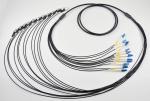 12 Strand Fiber Optic Cable Single Mode LC To FC Outdoor Break Out Tactical