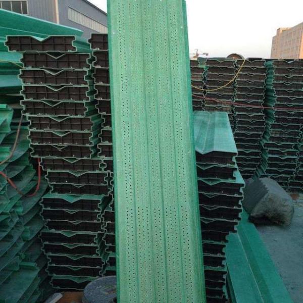 Buy cheap Infrastructure Pultrusion FRP Sound Barrier High Strength Covenient Installation from wholesalers