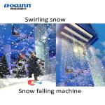 Indoor Snowflake Falling Snow Making Machine with 300/600/1500/4500 KG Daily