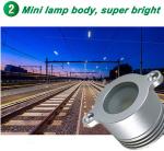 Buy cheap Mini 1W Led Handrail Railing light 12V Low Voltage IP67 Recessed Outdoor from wholesalers
