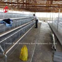 Buy cheap Chicken A And H Automatic Battery Cage System For Poultry Farming Breeding Sandy product