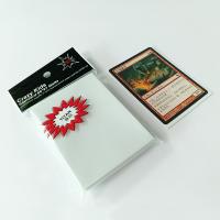 Buy cheap PP White Color Card Sleeves 66X91mm Polypropylene For MTG Games product