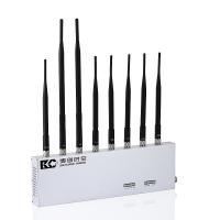 Buy cheap Desktop 8-way 2g.3g.4g mobile phone signal shield 12W WiFi Wireless Network product