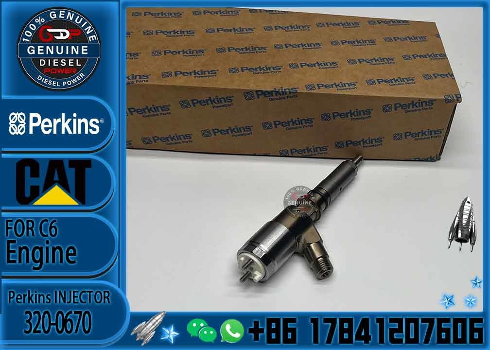 Common rail injector fuel injecto 10R-7675 2645A748 2645A743 320-0670 for C4.2 C6.4 Excavator C4.2 C6.4 320D