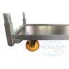 Buy cheap Danish Flower Trolley Cc Plant Rack With Wheels Flower Transport Trolley from wholesalers