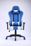 Buy cheap Blue Ergonomic Gaming Swivel Chairs 0.169CBM Revolving Chair Back Support from wholesalers
