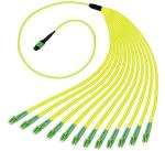 8-24core Fiber Optic Breakout Cable MTP MPO Patch Cord MPO/APC LC/APC G657A1
