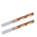 1-20mm Diameter Solid Tungsten Carbide CNC Straight Groove Reamer Coating
