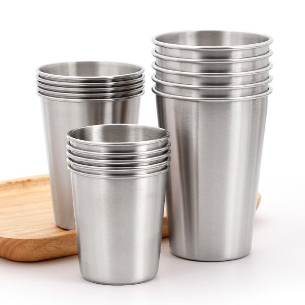 Buy cheap OEM 16 Oz Pint Stainless Steel Cups Coffee Mug Drinking from wholesalers