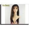 Buy cheap Straight Remy Human Hair Lace Front Wigs Adjustable Straps No Tangling from wholesalers